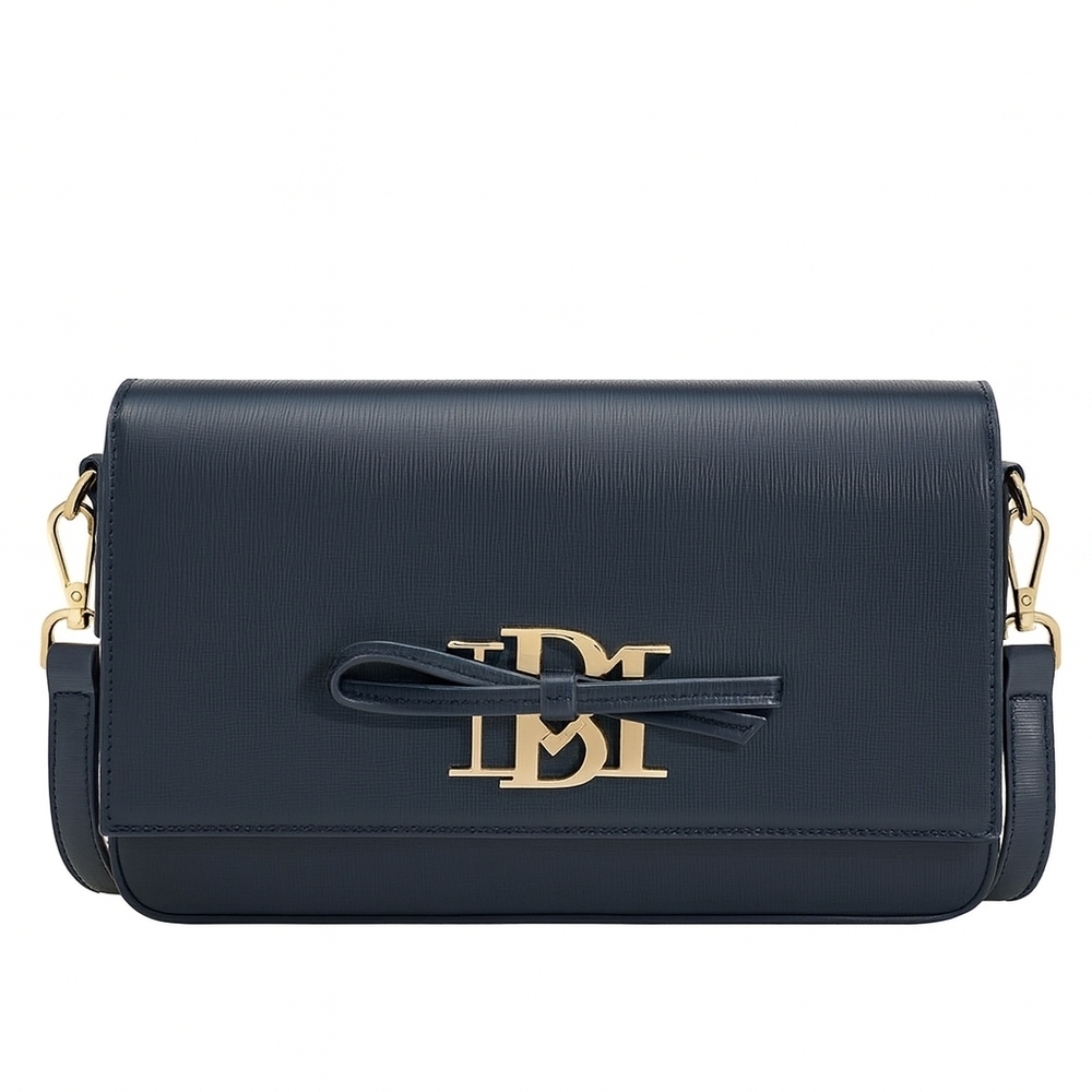 BADGLEY MISCHKA BLACK SHOULDER BAG